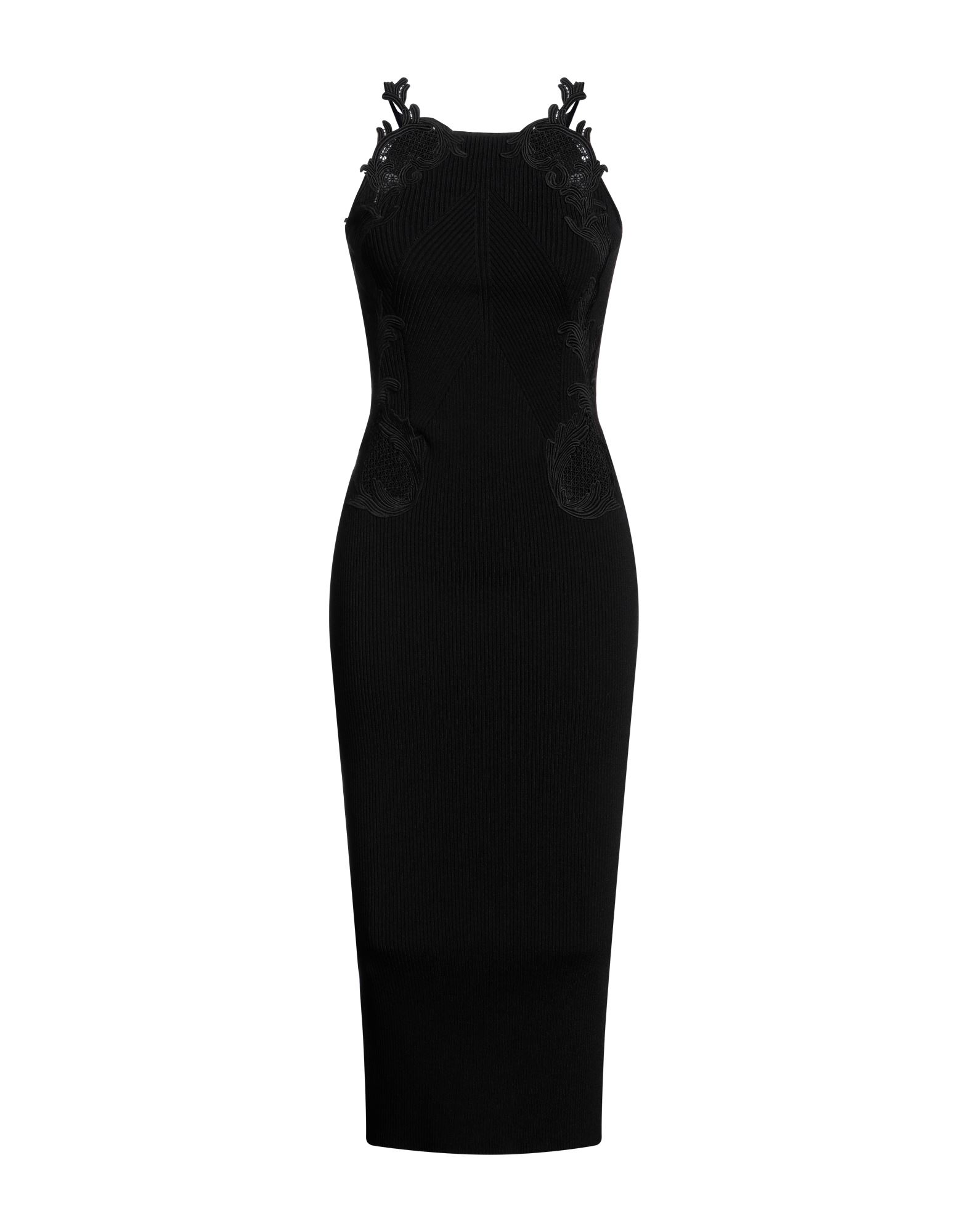 SELF-PORTRAIT Midi-kleid Damen Schwarz von SELF-PORTRAIT