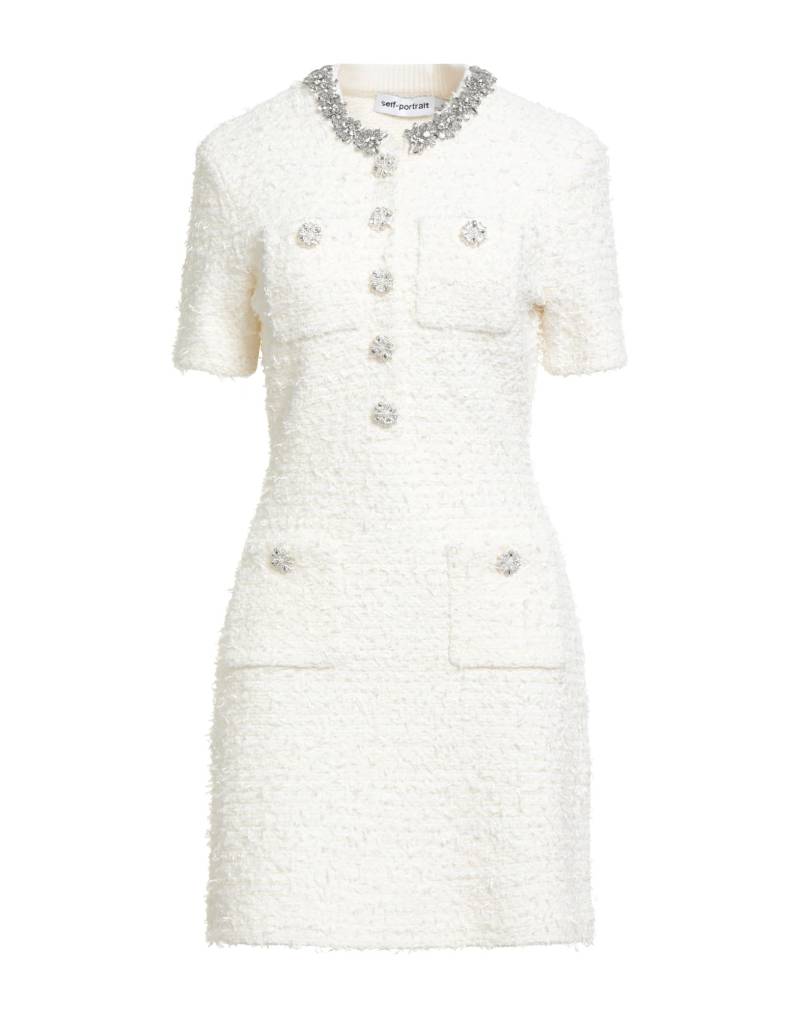 SELF-PORTRAIT Mini-kleid Damen Elfenbein von SELF-PORTRAIT