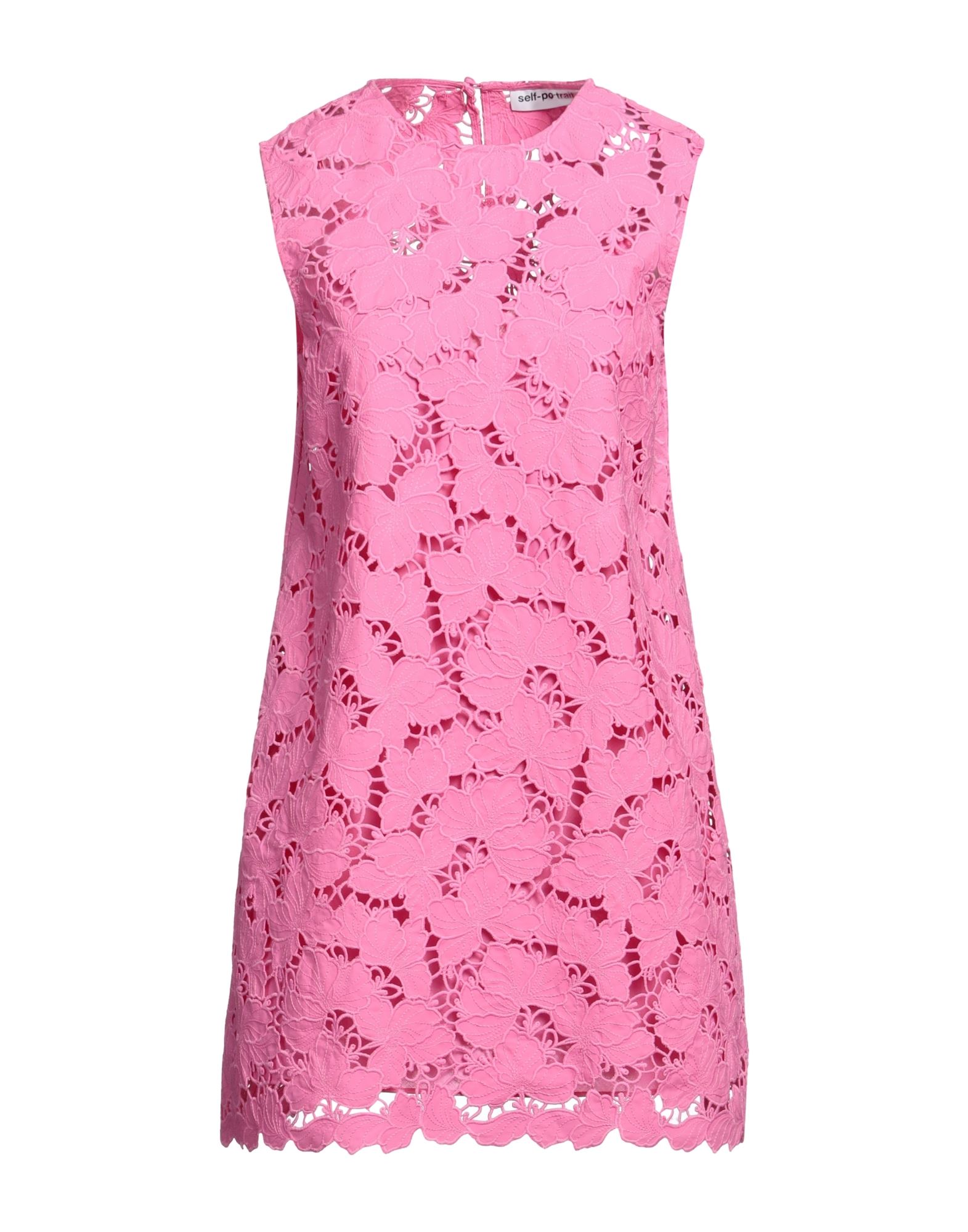 SELF-PORTRAIT Mini-kleid Damen Fuchsia SELF-PORTRAIT Mini-kleid Damen Fuchsia von SELF-PORTRAIT