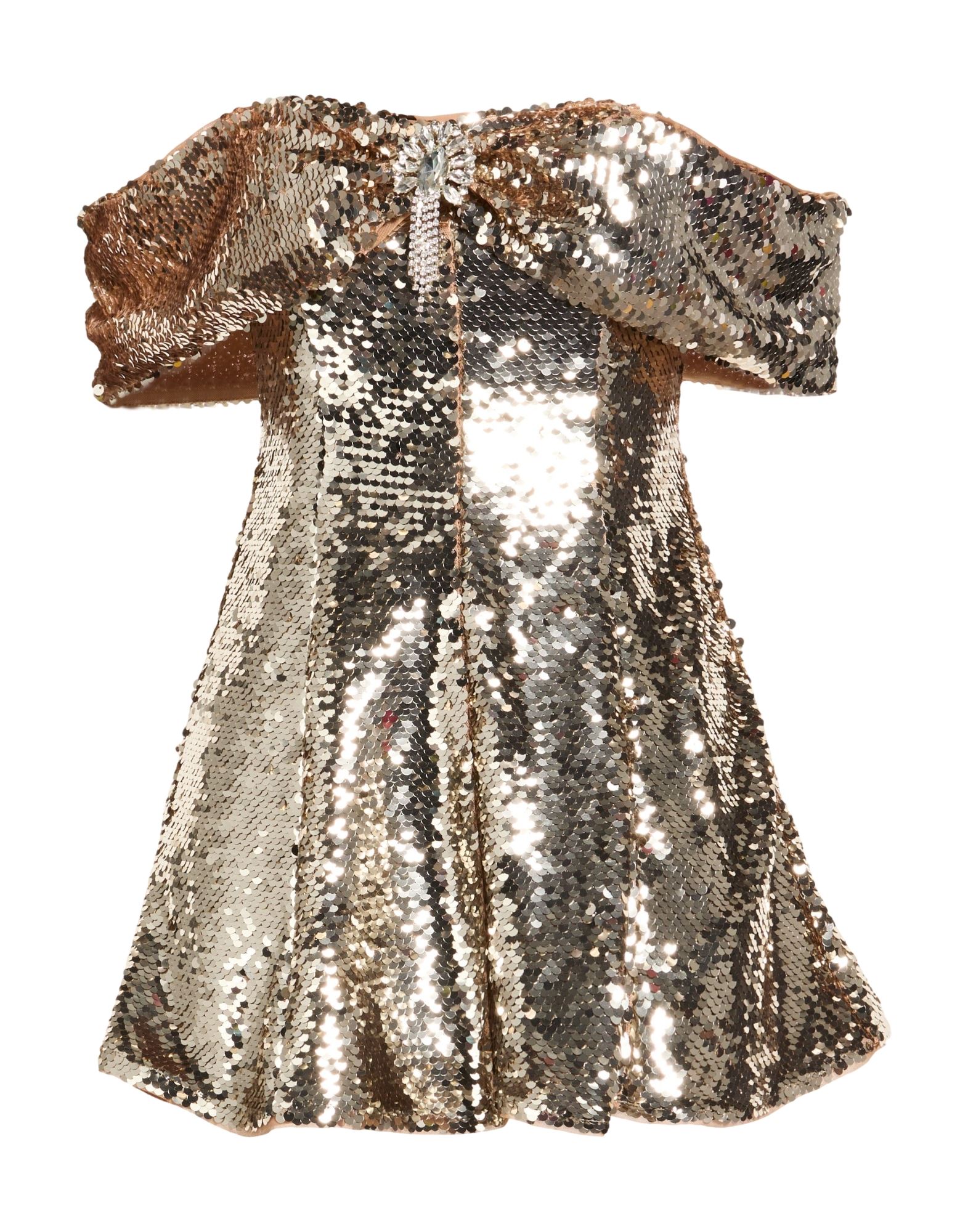 SELF-PORTRAIT Mini-kleid Damen Platin von SELF-PORTRAIT