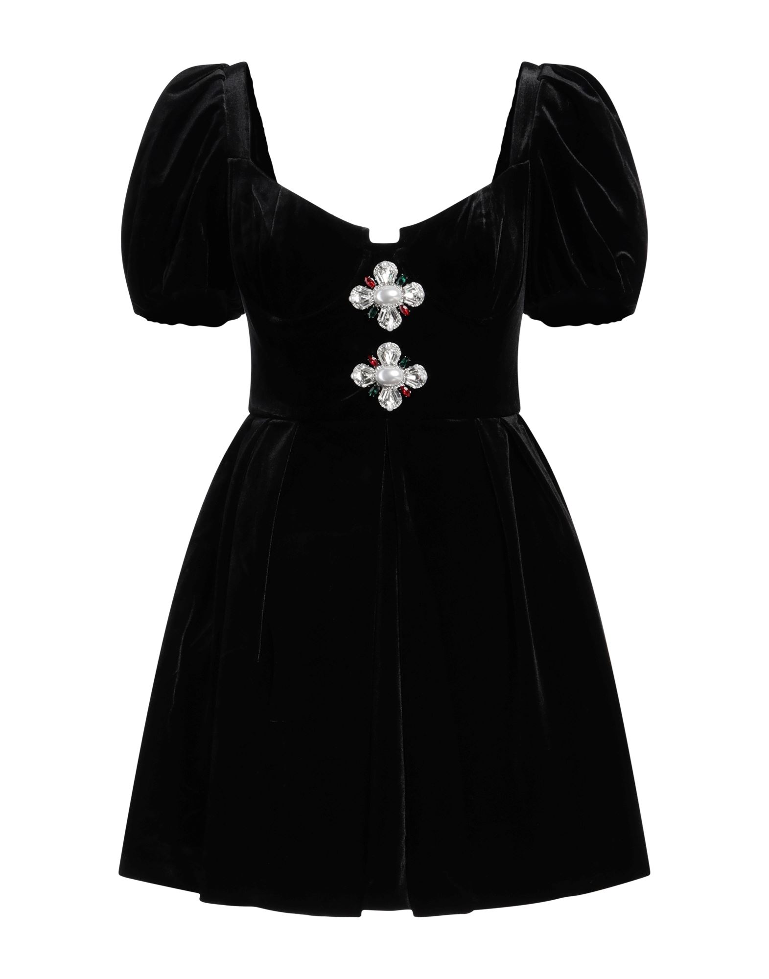 SELF-PORTRAIT Mini-kleid Damen Schwarz SELF-PORTRAIT Mini-kleid Damen Schwarz von SELF-PORTRAIT