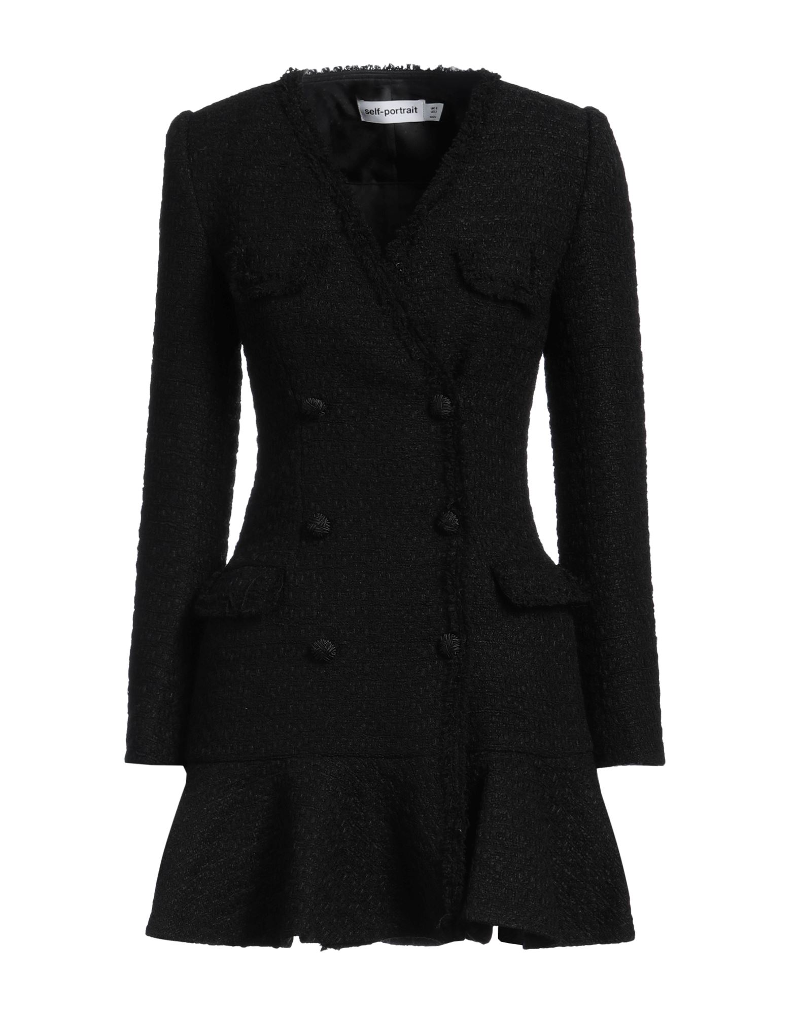 SELF-PORTRAIT Mini-kleid Damen Schwarz von SELF-PORTRAIT