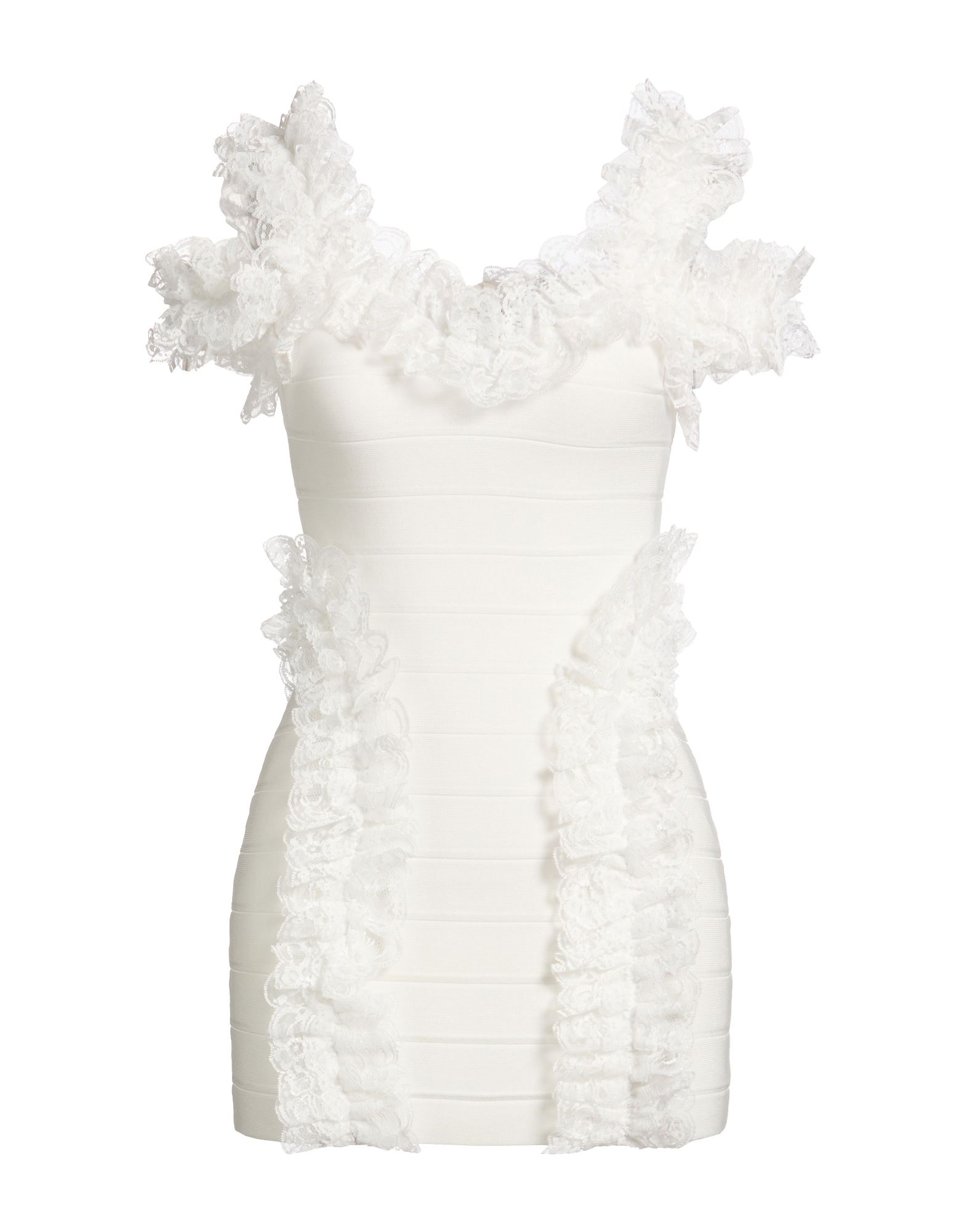 SELF-PORTRAIT Mini-kleid Damen Weiß von SELF-PORTRAIT