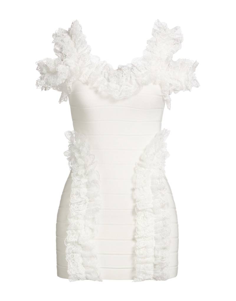 SELF-PORTRAIT Mini-kleid Damen Weiß von SELF-PORTRAIT