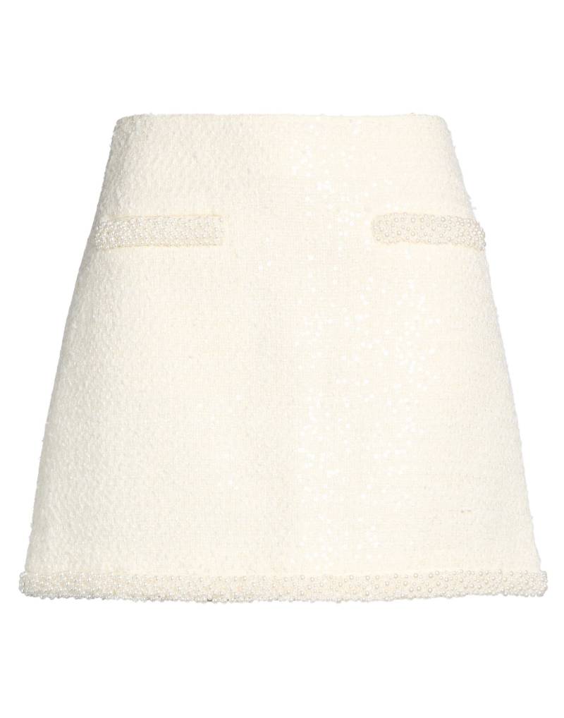 SELF-PORTRAIT Minirock Damen Cremeweiß von SELF-PORTRAIT