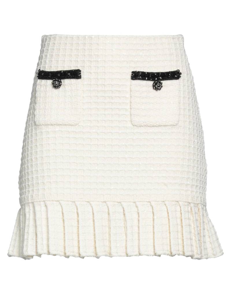 SELF-PORTRAIT Minirock Damen Elfenbein von SELF-PORTRAIT