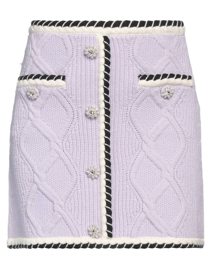 SELF-PORTRAIT Minirock Damen Lila von SELF-PORTRAIT