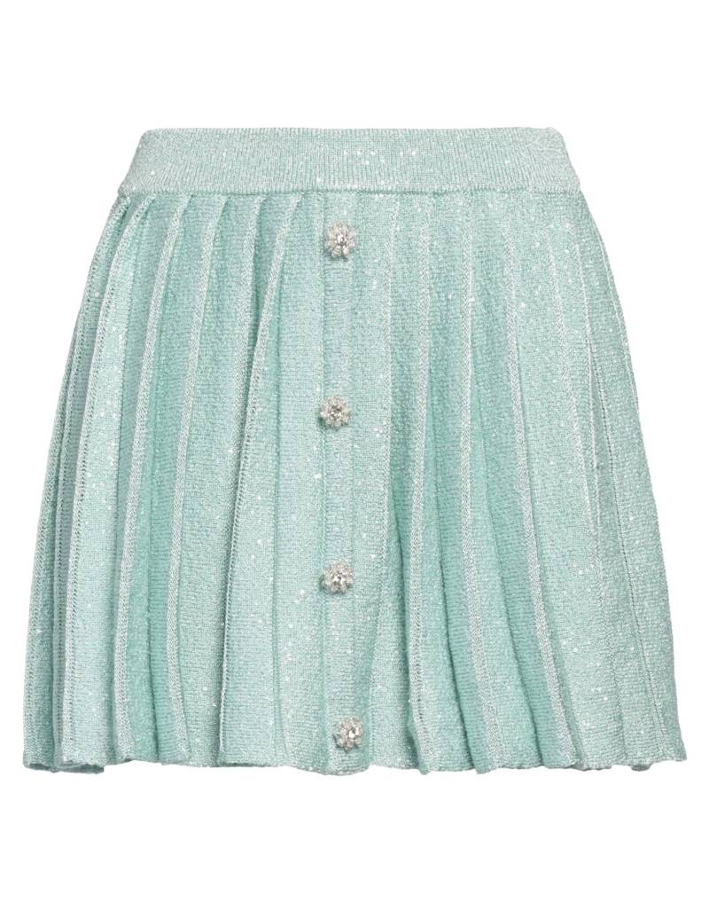 SELF-PORTRAIT Minirock Damen Säuregrün von SELF-PORTRAIT