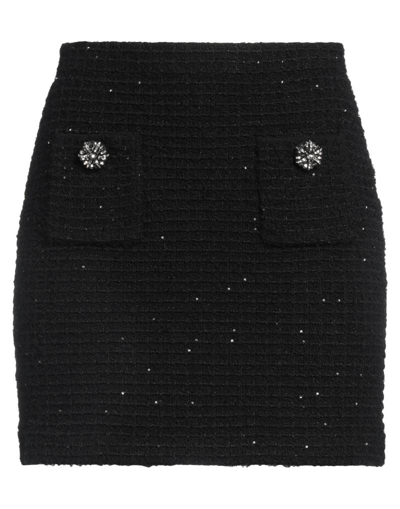 SELF-PORTRAIT Minirock Damen Schwarz von SELF-PORTRAIT