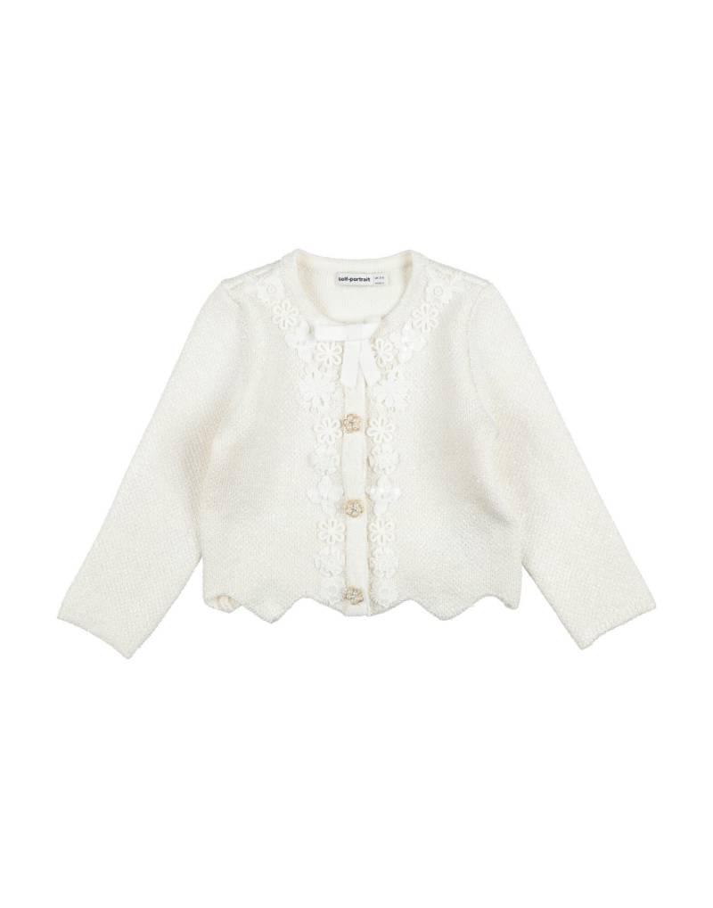 SELF-PORTRAIT Strickjacke Kinder Elfenbein SELF-PORTRAIT Strickjacke Kinder Elfenbein von SELF-PORTRAIT