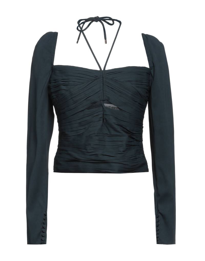 SELF-PORTRAIT Top Damen Aquamarin von SELF-PORTRAIT