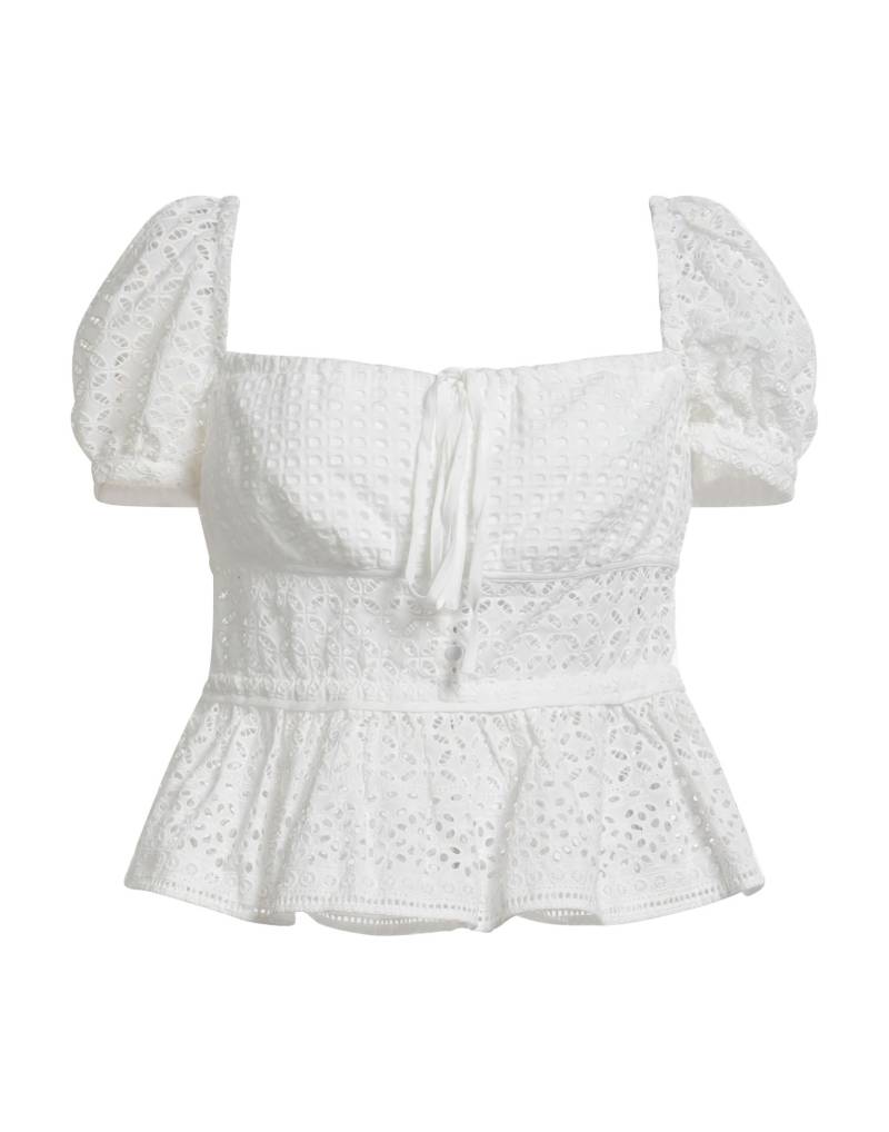 SELF-PORTRAIT Top Damen Weiß von SELF-PORTRAIT