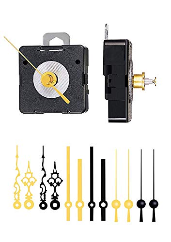 Quarz-Uhrwerk-Set, Einbau-Durchmesser 78 mm, 56 x 56 x 17 mm, inkl. Zeigerpaare von SELVA