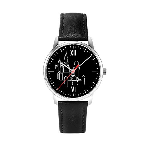 SELVA Königsschloss Edition Armbanduhr – exklusiv (Silber/Schwarz) von SELVA