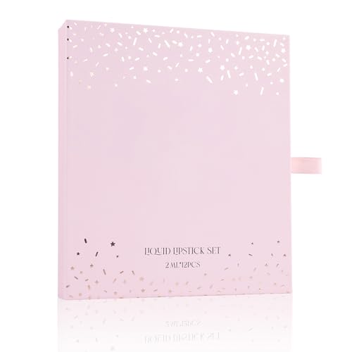 12 Farben Flüssiger Lippenstift Dauerhafte Lippentönts Wasserdichte Feuchtigkeitsspendende Lipgloss Make Up Versorgung Für Frauen Und Mädchen von SELVFZ