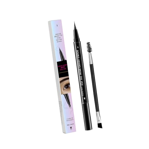 2 In 1 Doppelt Beendete Augenbrauenstift Dunkelbraune Brauen Stift Wasserdichte Natürliche Finish Für Präzise Anwendung Frauen von SELVFZ