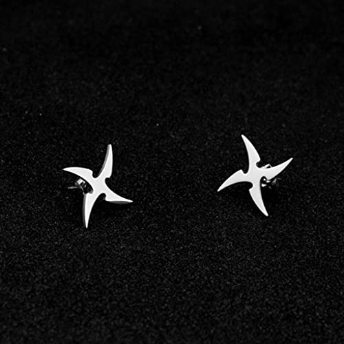 2x Bequeme Piercing Ohrschstene Exquisite Windmühlenohrringe Hypoallergene Ohrringe Einzigartiges Design Für Girl Ornament 2x Bequeme Piercing Ohrschstene Exquisite Windmühlenohrringe Hypoallergene Ohrringe Einzigartiges Design Für Girl Ornament von SELVFZ
