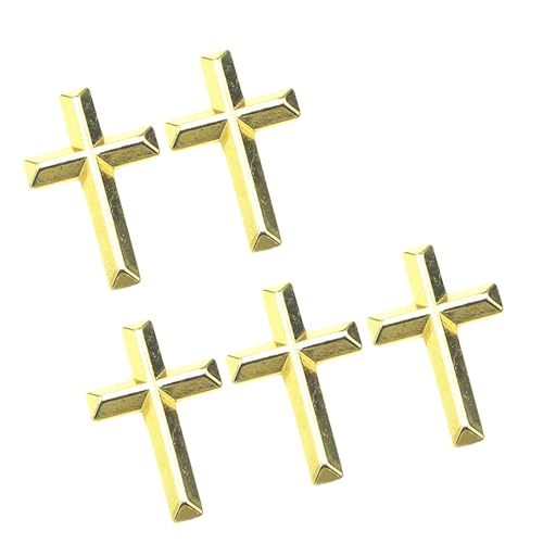5pcs Modische Legierung Crucifix Geformte Brosche Gold/Silber Ton Abzeichen Religiöser Corsage Pin Juwely Für Gebensbrosche Verwendung Mode Brosche 5pcs Modische Legierung Crucifix Geformte Brosche Gold/Silber Ton Abzeichen Religiöser Corsage Pin Juwely Für Gebensbrosche Verwendung Mode Brosche von SELVFZ