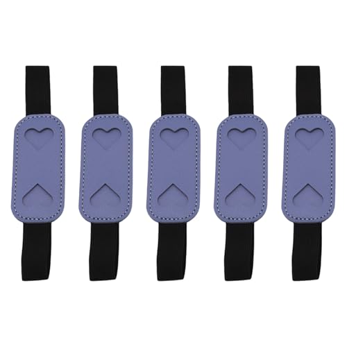5pcs Stifte Hülle Mit Verstellbaren Elastischen Bändern Lederstiftbeutel Notebook Pen Organizer Für Hardcover Journal Pen Organizer von SELVFZ
