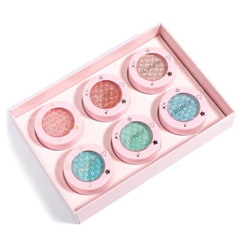 6 Farbe Lidschattenmonochrom Perle Farbpalette Make Up Wasserdichte Lang Anhaltende Kartoffel Kartoffel Lidschatten Kosmetische Schimmernde Lidschatten Langlebig von SELVFZ