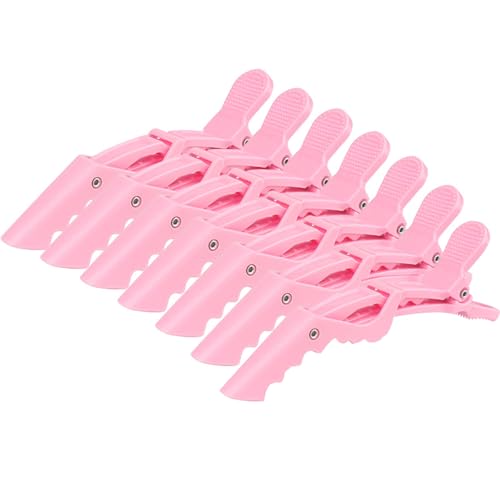 7pcs Professionelle Doppelte Haarclips Für Frauen Einfach Und Stilvoll Für Salon Oder Häusliche Süße Haarstyling Clip von SELVFZ