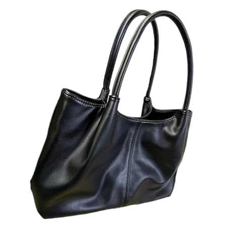 Arbeiten Verderbte Tasche Einfache Schulter Kunstlederbörsen Satchel Frauen Lässig Handtaschen Für Dating College Travel Geschenke Verdrängt von SELVFZ