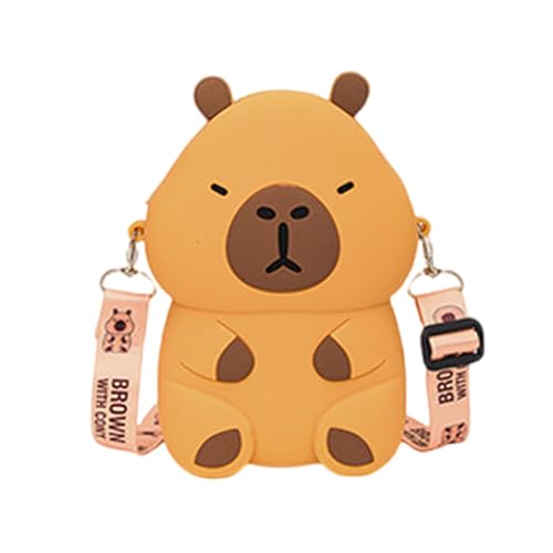 Auffällige Umhängetaschen Schöne Animal Crossbody Taschen Für Mädchen Und Frauen Cartoon Satchel Geldbeutel Freizeitstil Capybara Themengeschenk von SELVFZ