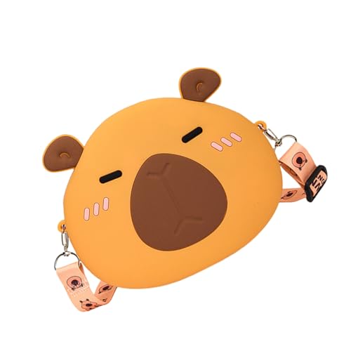 Auffällige Umhängetaschen Schöne Animal Crossbody Taschen Für Mädchen Und Frauen Cartoon Satchel Geldbeutel Freizeitstil Capybara Themengeschenk von SELVFZ