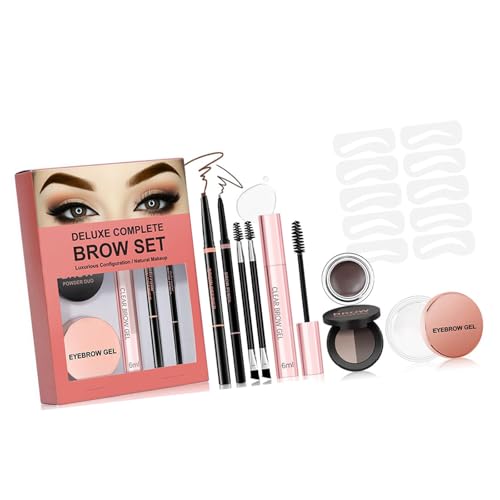 Augenbrauen Stempel Schablone Set Brauenmarken Stempel Trios Kits Mit Wasserdichten Augenbrauen Bleistift Pomade Augenbrauen Schablone Augenbrauen Pinsel Augenbrauen Stempel Und Forming Augenbrauen Stempel Schablone Set Brauenmarken Stempel Trios Kits Mit Wasserdichten Augenbrauen Bleistift Pomade Augenbrauen Schablone Augenbrauen Pinsel Augenbrauen Stempel Und Forming von SELVFZ