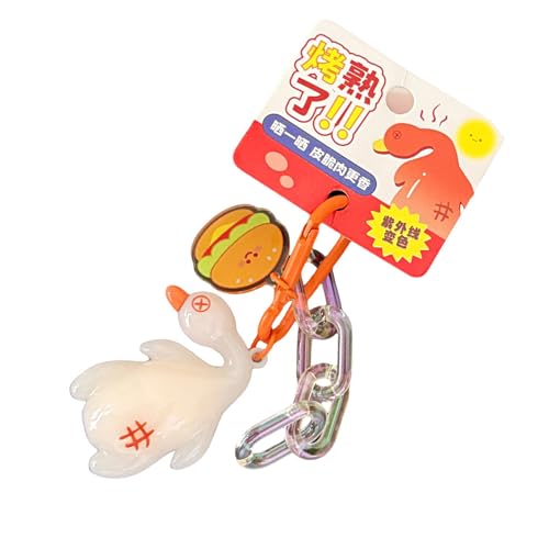 Auto Keychain Schöne Schlüsselbeutel Zauber Farbe Wechselnde Bratenzahn/Hühnerzubehör Für Rucksäcke Brieftaschen Farbe Wechselnde Braten Ente Auto Keychain Schöne Schlüsselbeutel Zauber Farbe Wechselnde Bratenzahn/Hühnerzubehör Für Rucksäcke Brieftaschen Farbe Wechselnde Braten Ente von SELVFZ