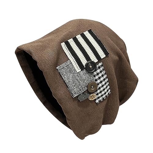 Button Adorned Head Wrap Für Damen Stilvoller Stoffknopf Heap Stirnband Für Frauen Modische Kopfbedeckung Geschenk von SELVFZ