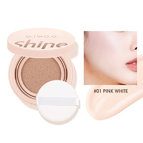 Creme Luftkissen Creme Concealer Hellen Make Up Basis Langlebige Fundamente Kissen Kompakt Mit Make Up Puff Creme Für Gealterte Haut Make Up Creme Fundamente Vollbedeckung von SELVFZ