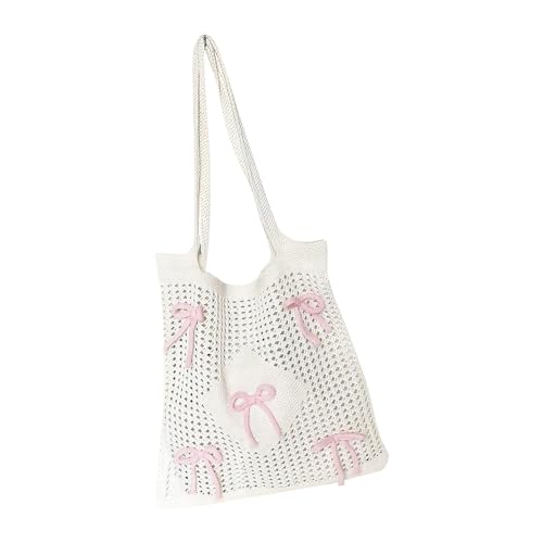 Crochet Beach Bag Summers Strände Für Frauen Ästhetisches Netz Verderbte Taschen Hippie Strick Hobos Taschen Schulterhandtaschen Geschenk Häkelte Für Frauen von SELVFZ