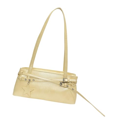 Damen Stilvolle Umhängetasche Pendeln PUT BAG PU Leder Unterarm Geldbeutel Modische Achselhöhle Ästhetische Handtaschen Damen Schulter PU Leder Achselmodasche Mode Handtasche Für Jeden Tag von SELVFZ