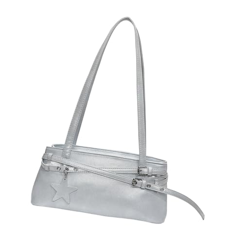 Damen Stilvolle Umhängetasche Pendeln PUT BAG PU Leder Unterarm Geldbeutel Modische Achselhöhle Ästhetische Handtaschen Damen Schulter PU Leder Achselmodasche Mode Handtasche Für Jeden Tag von SELVFZ