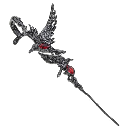 Elegant Robuste Legierung Crow Ohrclip Mit Komfortables Schmuckzubehör Für Individualistische Jugendliche Modische Frauen Elegant Robuste Legierung Crow Ohrclip Mit Komfortables Schmuckzubehör Für Individualistische Jugendliche Modische Frauen von SELVFZ