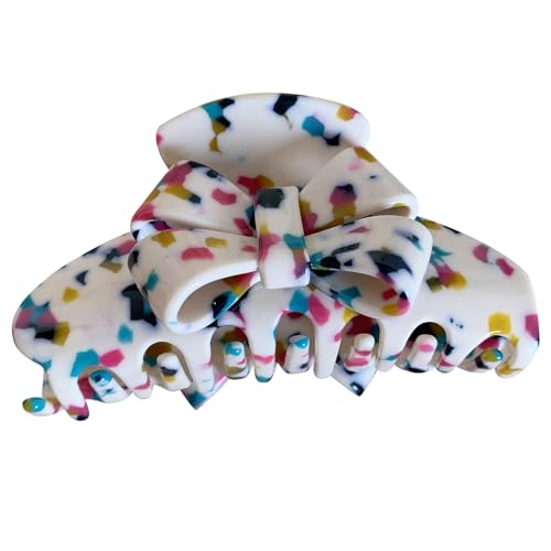 Elegante Haarklaue Claw CNEE Bowknot Haar CATKE Barrette Süße Große Haare Clip Nonslip Strong Hold Haartaccessoires Bogenknoten Haar Accessoire Haar Barrette Schrullige Haarklaue von SELVFZ