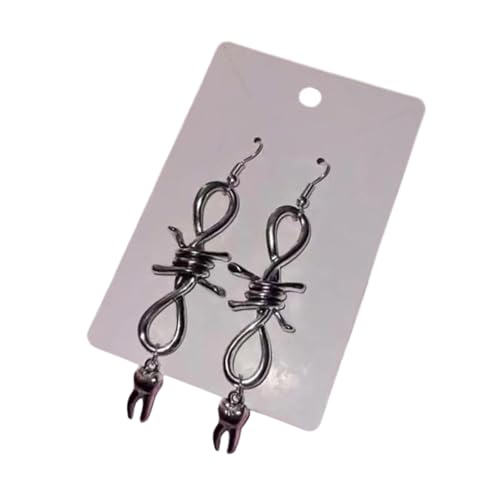 Elegante Kirschen Ohrringe Herz Drop Ohrring Fashion Statement Ohrringe Mode Kirschen Schmuck Perfekt Für Stilvolle Outfits Legierung von SELVFZ