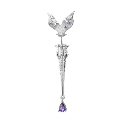 Elegante Ohrstifte Mit Fischschwanz Entwirft Anspruchsvolle Dunkle Ohrstolzen Accessoire Für Modeliebhaber Und Detailsuchende von SELVFZ