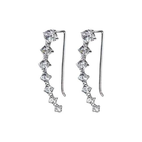 Elegante Ohrstollen Geometrische Anhänger Ohrringe Statement Ohrringe Metall Textur Für Feierlichkeiten Und Modeveranstaltungen von SELVFZ