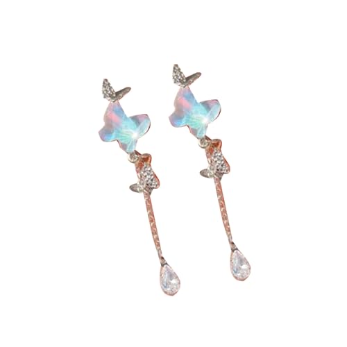 Elegante Schmetterlingsohrringe Für Frauen Allergie Proof Legierungsschuh Leichter Schmuck Für Tägliche Kleidung Und Abendveranstaltung Vielseitige Schmetterlingsstift Ohrringe von SELVFZ