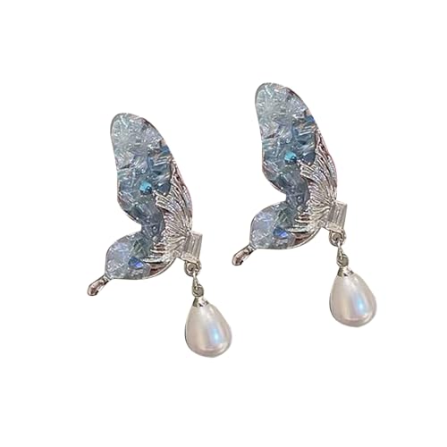 Elegante Schmetterlingsohrringe Für Frauen Allergie Proof Legierungsschuh Leichter Schmuck Für Tägliche Kleidung Und Abendveranstaltung Vielseitige Schmetterlingsstift Ohrringe von SELVFZ