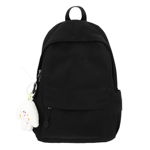 Frau Rucksack Nylon Rucksack Korean Styles Rucksack Solid Color Rucksack School Rucksack Für Jeden Frau Rucksack Nylon Rucksack Korean Styles Rucksack Solid Color Rucksack School Rucksack Für Jeden von SELVFZ