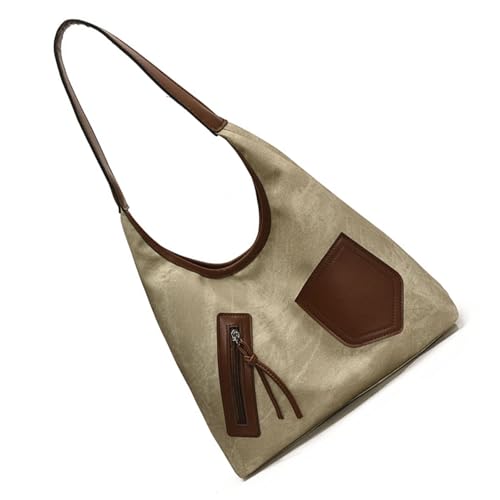 Frauen Bag PU Leder Achselbeutel Casual Handtasche Retro Achselhöhle Einkaufen Datierung Großer Kapazität Schulter Damen Schulter PU Leder Achsel Langkapazität Handtasche Für Jeden Tag von SELVFZ