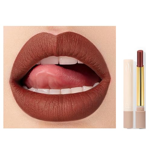 Frauen Lipgloss Wasserdichte Matte Samt Glänzend Lippenstift Make Up Langlebig Dauerhafte Nicht Stick Kaufkosmetik Für Mädchen Geschenk Make Up Lip Gloss Kinder von SELVFZ