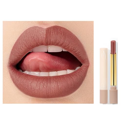 Frauen Lipgloss Wasserdichte Matte Samt Glänzend Lippenstift Make Up Langlebig Dauerhafte Nicht Stick Kaufkosmetik Für Mädchen Geschenk Make Up Lip Gloss Kinder von SELVFZ