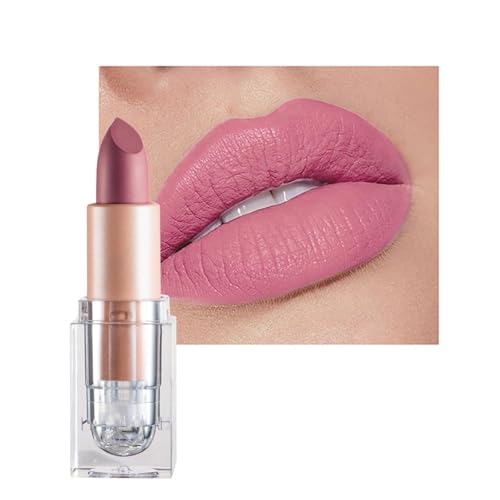 Frauen Make Up Lipgloss Mit Feuchtigkeitsdurchmesser Wasserdichtem Mattem Samt Glänzend Lippenstift Langlebige Nicht Stick Tasse Kosmetik Für Mädchen Lip Gloss von SELVFZ