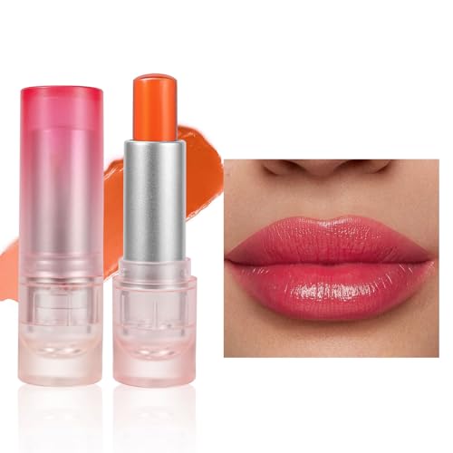Frauen Mit Feuchtigkeitsspendender Lipgloss Balsamfarbe Die Lang Anhaltende Lippenstift Verändert Und Die Lippenlinien Repariert Verhindert Trockene Lippen Langlebige Lippenpflege von SELVFZ