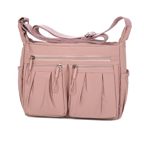 Frauen Schulter Handtasche Geräumige Mehrere Taschen Bag Lady Crossbody Geldbörse Modehandtasche Oberhandtasche Taschenleichenmessener Beutel Wasserdichte Nylon Messenger Geldbörsen Und Handtaschen von SELVFZ