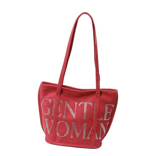 Frauen Umhängetasche Koreanische Stile Achselhöhle Trendy Handtasche All Matching Top Strasssteine Die Frauen Strasssteine Achselhäute Pendeln Schulter Pendeln von SELVFZ